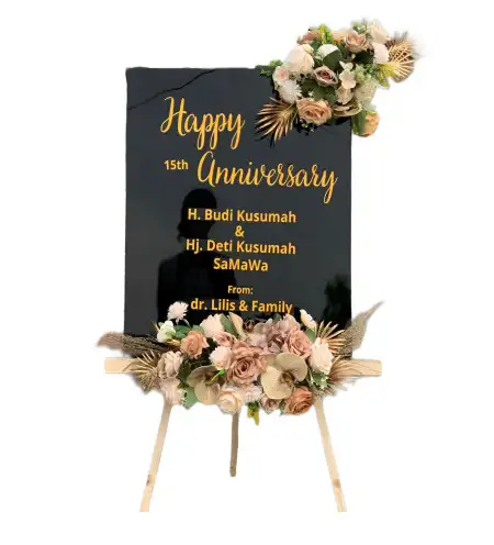 Papan Bunga Akrilik Wonoanti